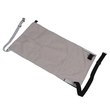 Imagem de GLOGLOW Extensor de Assento de Avião, Material de Lona Com Cintos de Segurança Ajustáveis, Design Leve e Portátil, Perfeito para Viagens de Avião Infantis (Cinza)