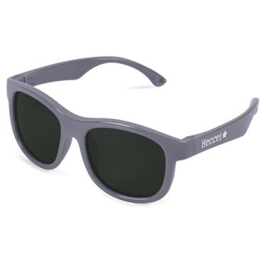 Imagem de HECCEI Óculos de sol polarizados para bebês com alça – Óculos de sol infantis flexíveis, proteção UV para recém-nascidos, crianças de 0 a 24 meses, Cinza-pedra