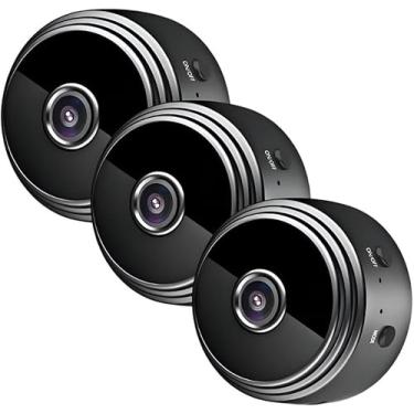 Imagem de KIT 3 Mini Camera A9 Battery WiFi