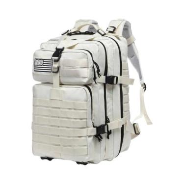 Imagem de Mochila Tática Grande De Nylon Impermeável 30L 50L Para Trekking, Pesc