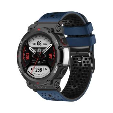 Imagem de Pulseira Esportiva De Silicone Respirável Para Huami Amazfit T-Rex 3 T