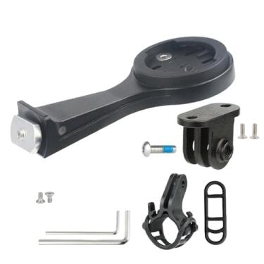 Imagem de Suporte extensor para guidão de bicicleta compatível com Tarmac SL7/SL8, adequado para ciclocomputadores Garmin IGPS, com 3 adaptadores de elevação em liga de alumínio para garfo.(Stand For WH B01B)