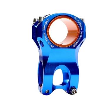 Imagem de Mesa de guidão MTB 35mm 50mm CNC colorida para bicicleta, abraçadeira de guidão 31,8/35mm, ultraleve, em alumínio.(31.8 35x50 blue)
