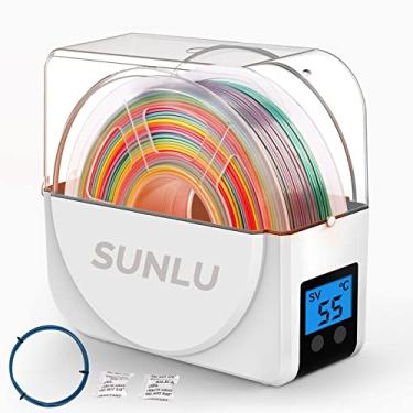 Imagem de UNIDO [Atualizado] SUNLU S1 Plus Caixa secadora de filamentos com ventilador para filamento de impressora 3D, caixa de armazenamento de desidratador de filamento atualizada para filamento 3D 1,75 2,85