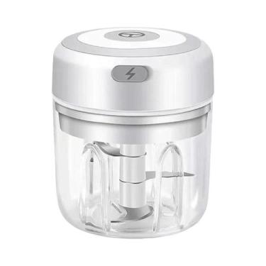 Imagem de Mini Processador De Alimentos Elétrico Portátil USB Para Alho E Vegeta