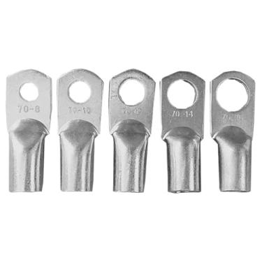 Imagem de KKFAUS 50 peças JG70-8-10-12-14-16 70 mm² Conector de fio elétrico estanhado de cobre (JG70-10)