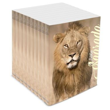 Imagem de Kit com 10 Bíblias do Leão no Campo de Trigo - Brochura - NVI