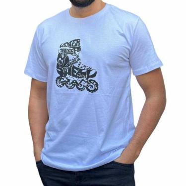 Imagem de Camiseta FR Word Branca, GG, Branco