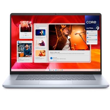 Imagem de Dell Laptop Inspiron 16 Plus 7640: tela sensível ao toque FHD de 16 polegadas, Intel Ultra 9-185H, 16 GB RAM, SSD de 1 TB, chave IA Copiloto, webcam, Wi-Fi 6E, BT, teclado retroiluminado, HDMI, USB-C