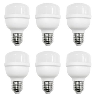 Imagem de Kit 6x Lâmpada Bulbo T Alta Potência Super LED 30~50W 6500K E27 Bivolt (Potência 20W)