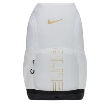Imagem de Nike Mochila Varsity Elite (32l), Branco/Preto/Ouro Metálico, tamanho nico