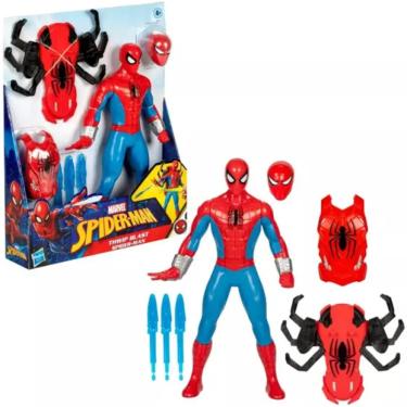 Imagem de Boneco Lançador e Acessórios Homem Aranha Thwip Blast - hasbro 0634