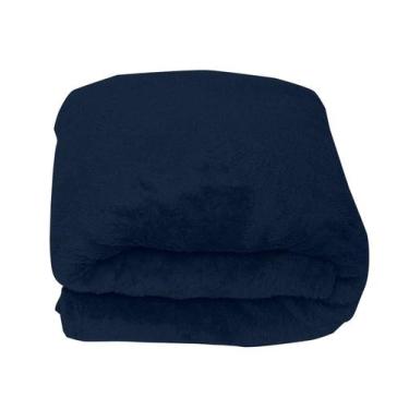Imagem de Manta De Microfibra Lisa Casal Rovitex Home Azul, UN, Azul
