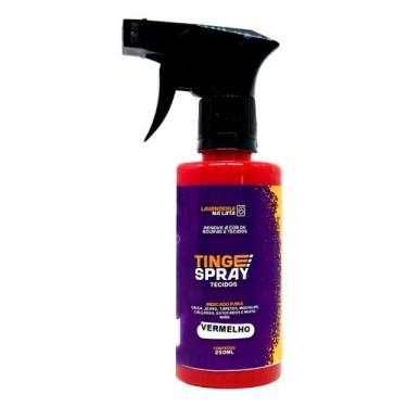 Imagem de Tinta Para Tecido Tinge Sofás Carpetes Roupas Tenis 250ml - Lavanderia