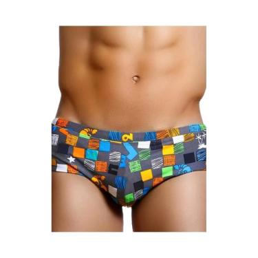 Imagem de Calções De Banho Masculinos De Secagem Rápida, Alta Elasticidade, Esta