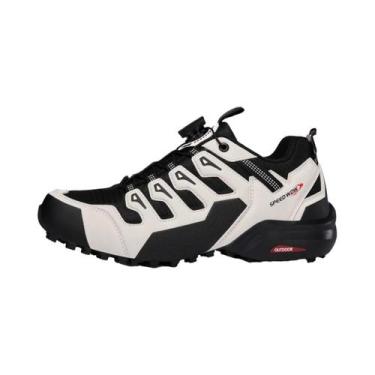 Imagem de Sapatos De Caminhada Masculinos Em Couro Suede, Resistentes Ao Desgast