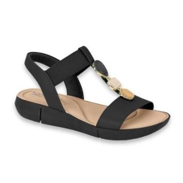 Imagem de Sandalia Feminina Modare Ortopédica Elástico Conforto Ref: 7199.103-Feminino