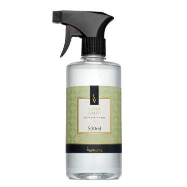 Imagem de Água Perfumada 500ml Aromatizador Roupa Tecidos Lençol Aroma - Via Aro