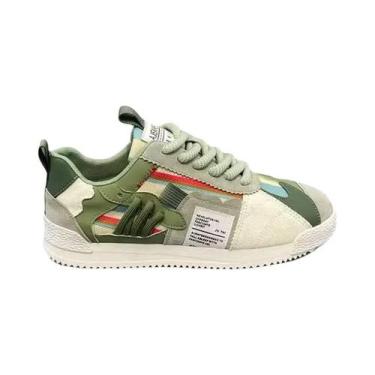 Imagem de Tênis Casuais Masculinos Leves E Respiráveis Em Lona, Estilo Slip-On, 