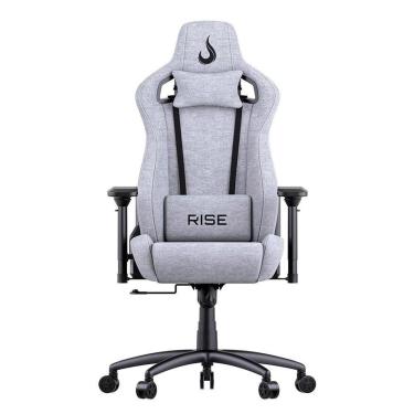 Imagem de Cadeira Gamer Rise Mode Z5, Ângulo Ajustável, Braço 4D, Cinza Claro, Tecido - RM-CG-Z05-GR-FBC-Unissex