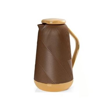 Imagem de Garrafa Térmica Bari Plus Marrom 1 Litro - Termopro