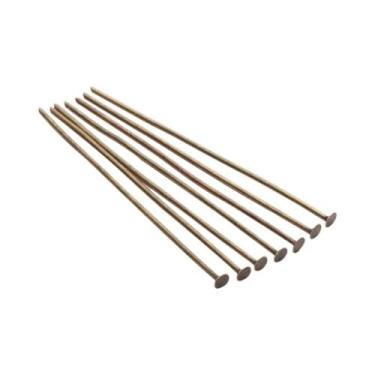 Imagem de Pinos De Cabeça Esférica Banhados a Ouro 100-200 Peças 10-70mm Para Ac