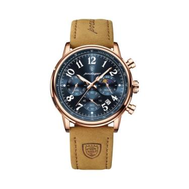 Imagem de Relógio Esportivo Militar Masculino À Prova d'Água Com Cronógrafo Lumi