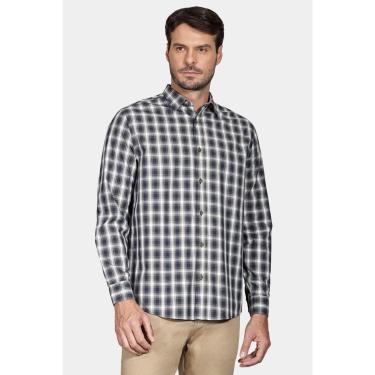 Imagem de Camisa Aramis Manga Longa Regular Xadrez Azul-Masculino