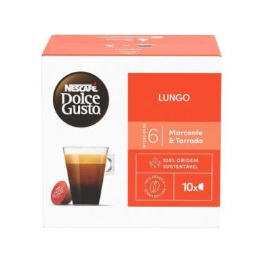 Imagem de Nescafe em Cápsulas Dolce Gusto Lungo 70g - Nescafé, 10 Cápsulas, Café