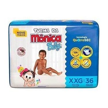 Imagem de TURMA DA MÔNCA - Fralda Mega - Escolha o tamanho, TAM - XXG C/ 36