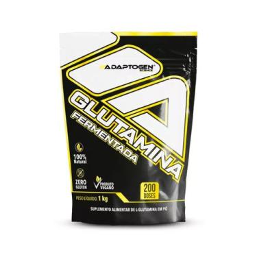 Imagem de Glutamina Fermentada Adaptogen Aminoácido 100% Natural, Saco 1kg