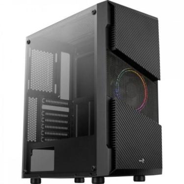 Imagem de Gabinete Gamer Aerocool Mid Tower Menace Saturn Frgb Preto