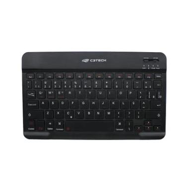 Imagem de Teclado Mini C3tech K-bt40bk Bluetooth Até 10m Preto