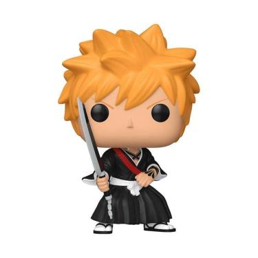 Imagem de Boneco Colecionável Bleach Ichigo Kurosaki Chance de Chase com Detalhes Vibrantes Funko Pop!