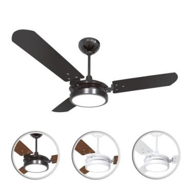 Imagem de Ventilador de Teto Ventex 150w Valen Led Turbo Silencioso Econômico 3 