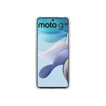 Imagem de Capa capinha para Moto G53 anti impacto transparente - Boreal 