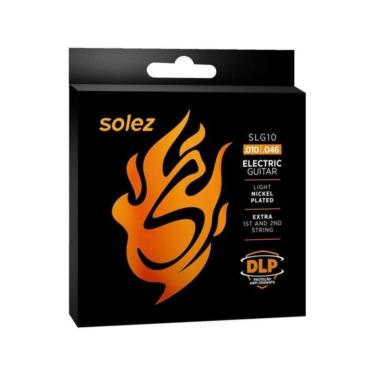 Imagem de Encordoamento Para Guitarra .010 Solez Slg10