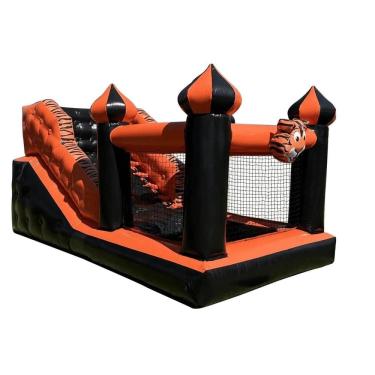 Imagem de Mini Tobogã Inflável Tigre c/ Piscina de Bolinha e Motor