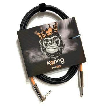 Imagem de Cabo Tecniforte Gorilla Plug Reto P10 X P10 L 6,10 Metros