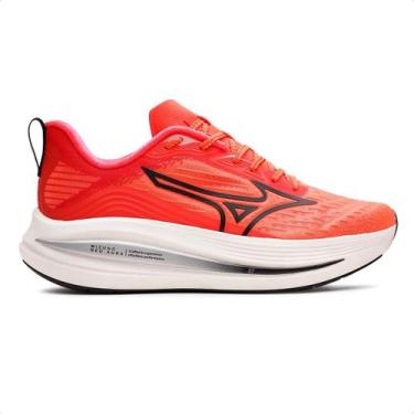 Imagem de Tênis Mizuno Neo Aura Masculino, 40, Coral, Preto