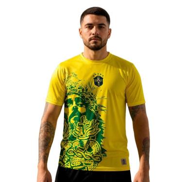 Imagem de Camisa de Time Chronic Seleção Cristo Amarelo-Masculino