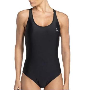 Imagem de Maiô feminino praia natação hidroginástica Lupo, Preto, P