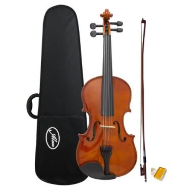 Imagem de Violino Tampo Sólido AL 1410 3/4 S Alan Com Case Arco Breu Cavalete