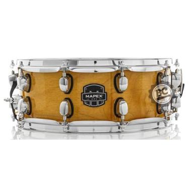 Imagem de Caixa Mapex New MPX Natural Lacquer 14x5,5 Modelo Novo casco Híbrido c