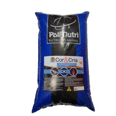 Imagem de Ração para Carpa e Kinguio CK3 Polinutri Cor&Cria Peixes em fase de cr