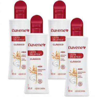Imagem de 4UN Hidratante Corportal Leite De Aveia 180ML Davene