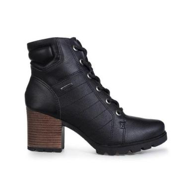 Imagem de Bota Coturno Dakota Com Salto Preta Cano Médio G9791, Almeria preto, 3