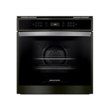 Imagem de Forno Elétrico de Embutir Brastemp BOT84APBNA 84L Eclipse Meat Control Preto 220V