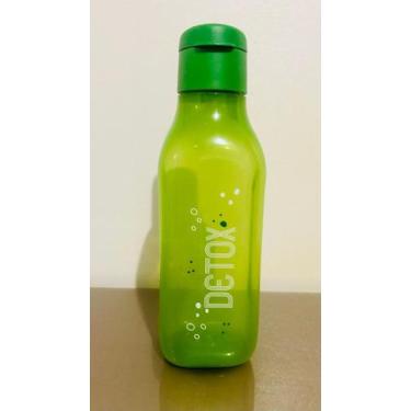 Imagem de Tupperware Garrafa Eco Tupper Quadrada Plus Detox 1 Litro