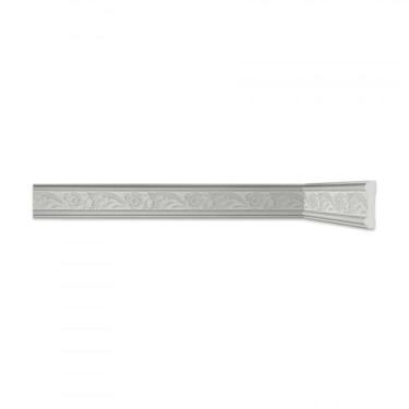 Imagem de Kit 18m Linear Roda Maeio Hella Perfil de Poliestireno Branco Homestar